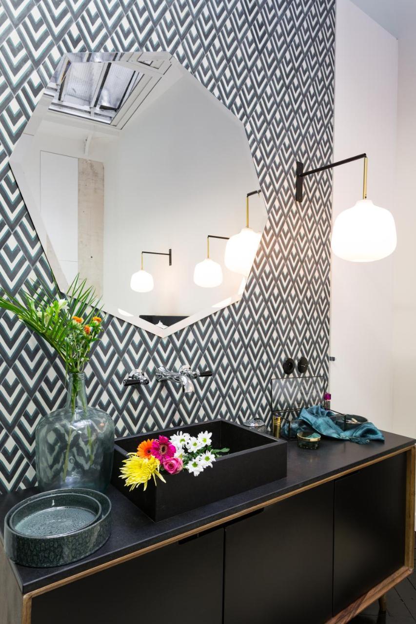 Habitat Parisien - 2Br-2Ba - Aircon Loft Montorgueilアパートメント エクステリア 写真